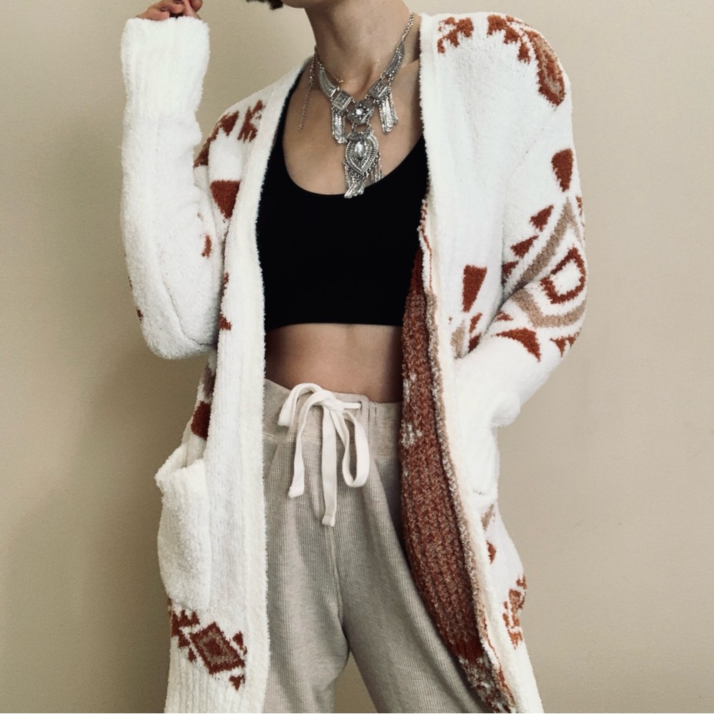 Brand new super soft Aztec cardigan